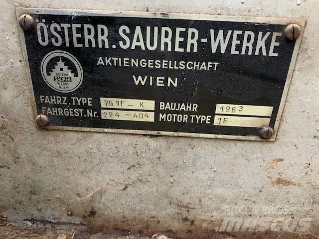 Saurer 7G1F-K 傾卸式卡車
