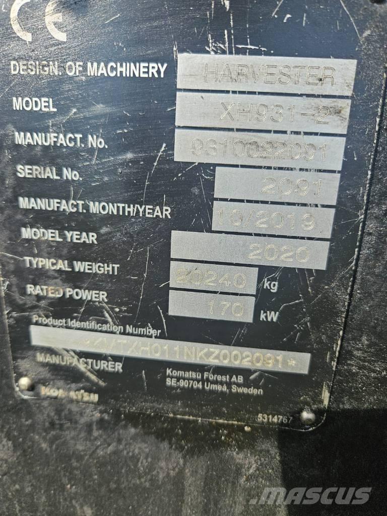 Komatsu C 144 收穫機