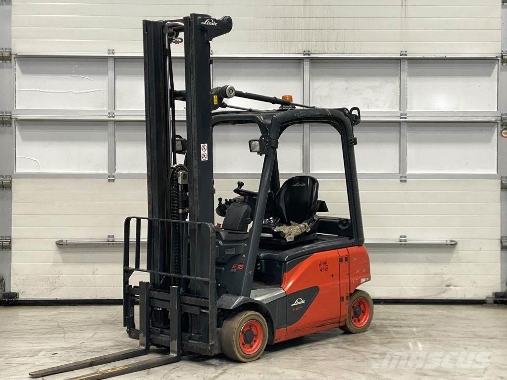 Linde E16P-02 電動堆高機