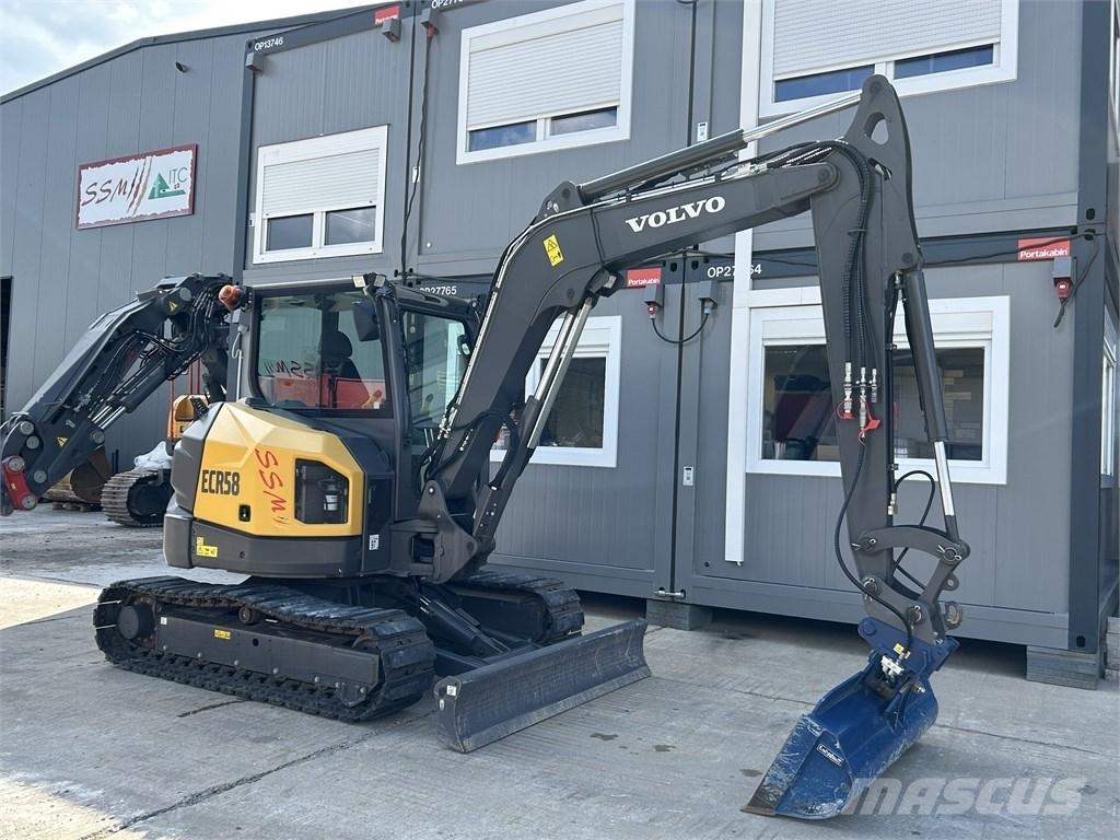 Volvo ECR 58 F 小型挖土機/掘鑿機<7t(小型挖掘機)