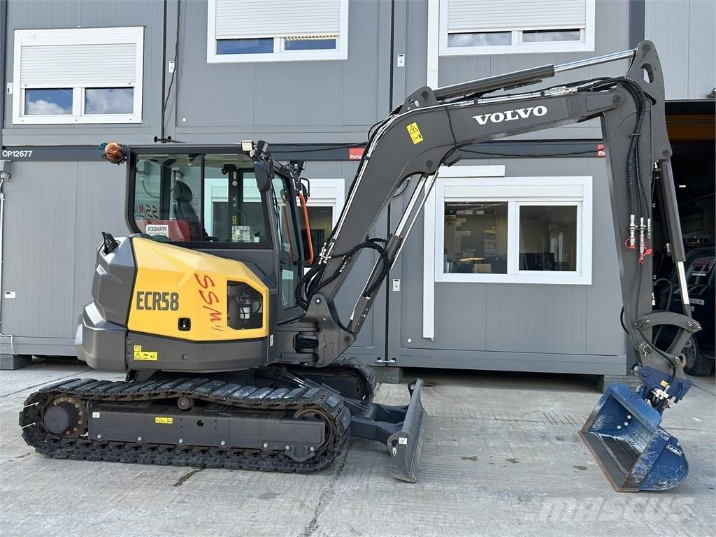 Volvo ECR 58 F 小型挖土機/掘鑿機<7t(小型挖掘機)