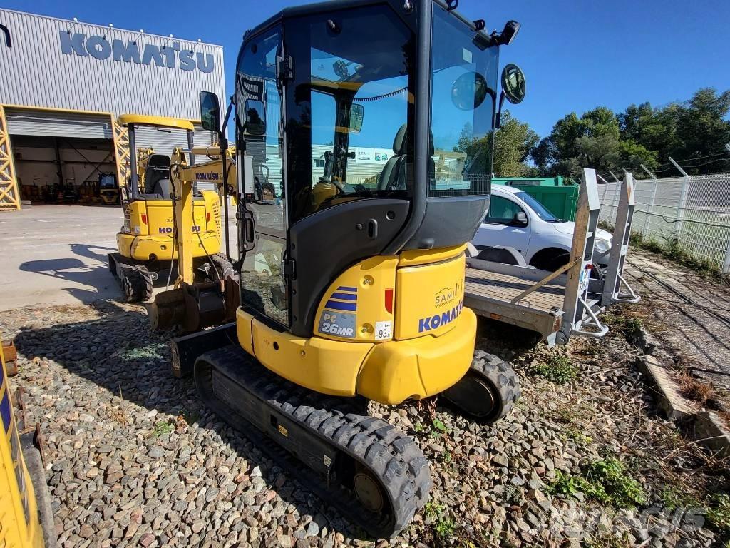 Komatsu PC26MR-5 小型挖土機/掘鑿機<7t(小型挖掘機)