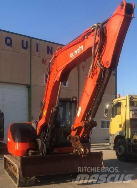 Kubota KX 080-4 中型挖土機/掘鑿機/挖掘機 7t-12t