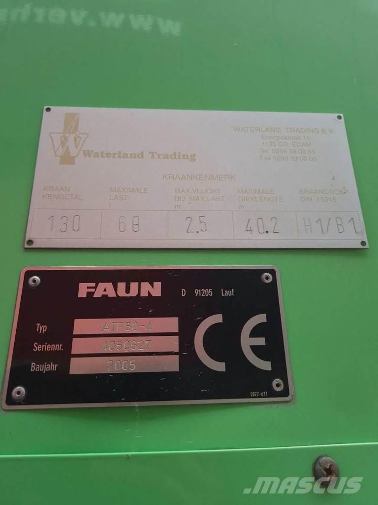 Faun ATF 60-4 全路面起重機/吊車