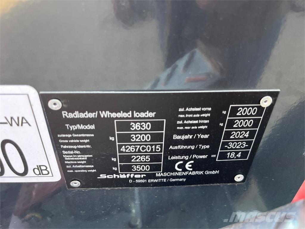 Schäffer 3630 其他農業機械