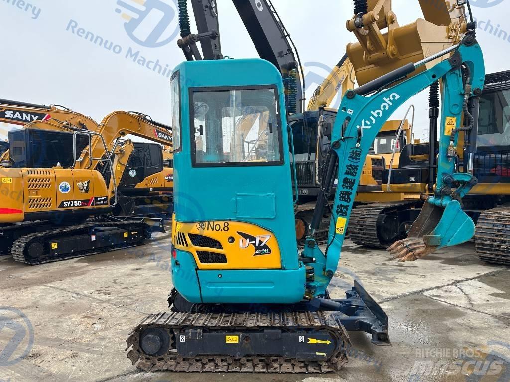 Kubota U 17 小型挖土機/掘鑿機<7t(小型挖掘機)