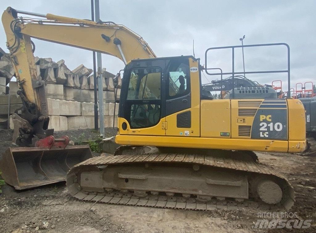 Komatsu PC 210 LC 履帶式 挖土機/掘鑿機/挖掘機