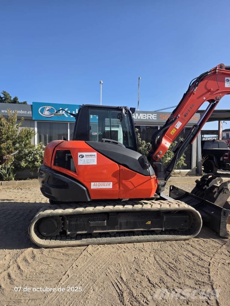 Kubota KX 080-4a2 中型挖土機/掘鑿機/挖掘機 7t-12t