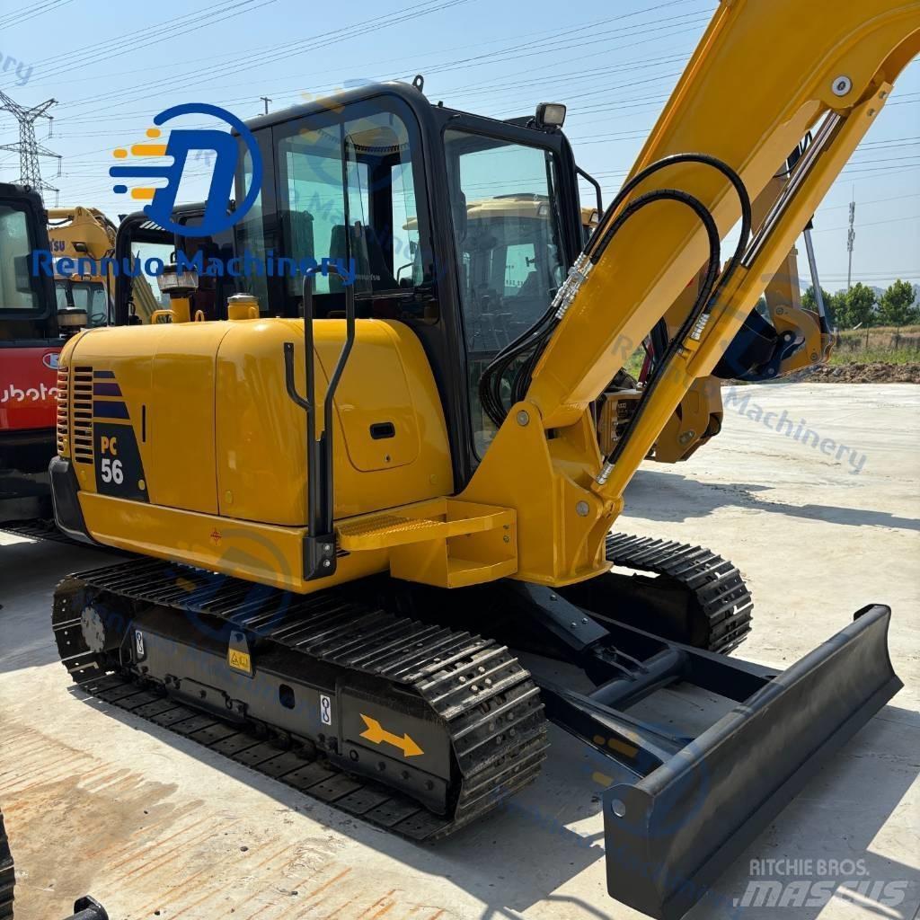 Komatsu PC 56 小型挖土機/掘鑿機<7t(小型挖掘機)