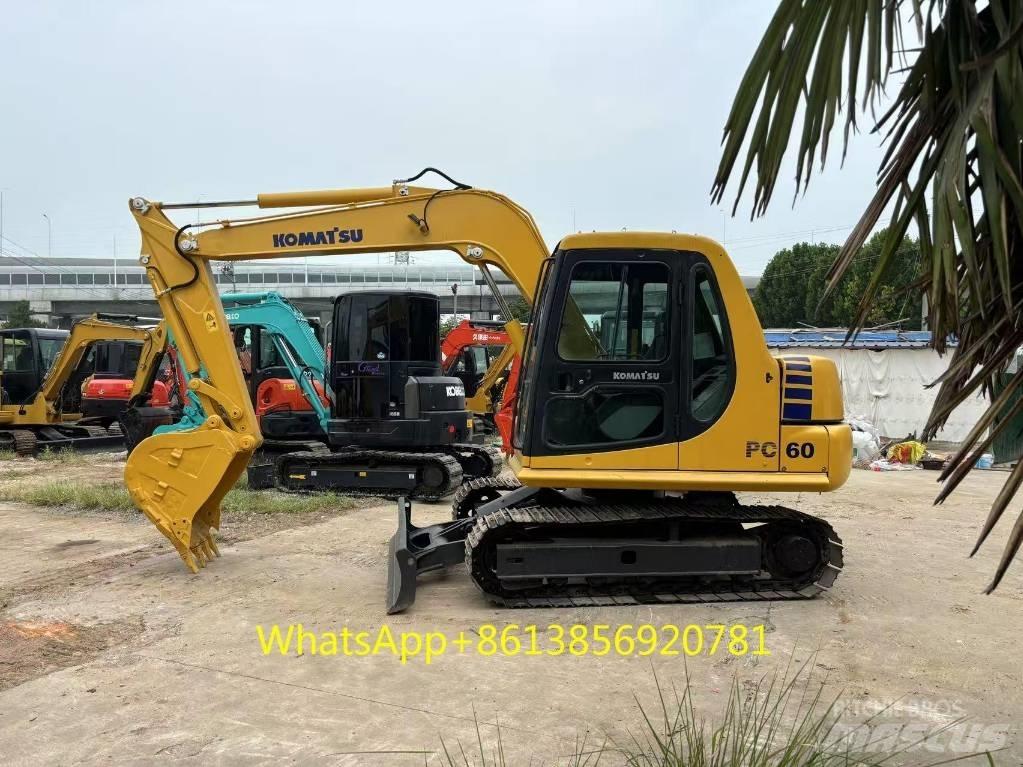Komatsu PC 60 小型挖土機/掘鑿機<7t(小型挖掘機)