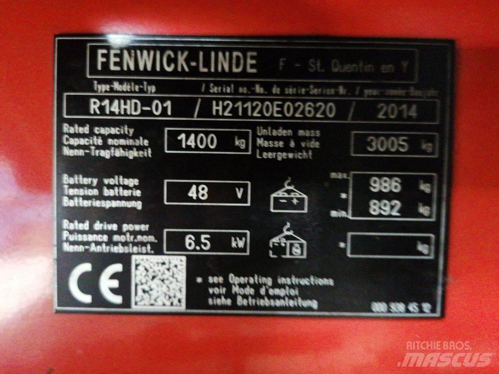 Linde R14HD-01 前伸式堆高機(叉車)