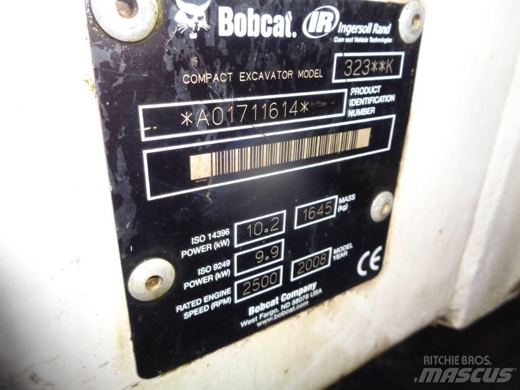 Bobcat 323 小型挖土機/掘鑿機<7t(小型挖掘機)