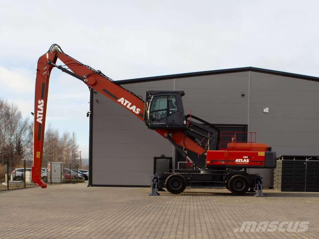 Atlas 350 MH 廢棄物/工業用操作車