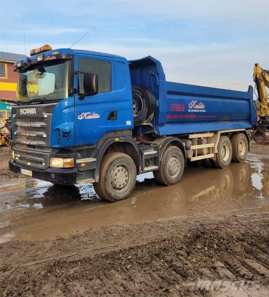 Scania R420 8x4 裝載運輸卡車