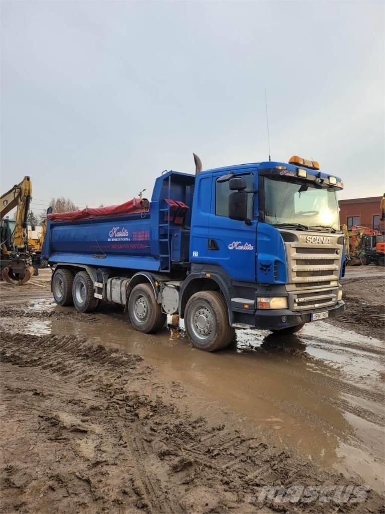 Scania R420 8x4 裝載運輸卡車