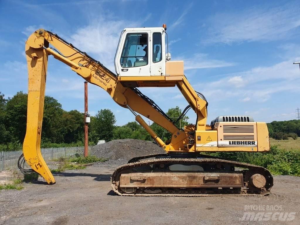 Liebherr R 924 B EW 廢棄物/工業用操作車