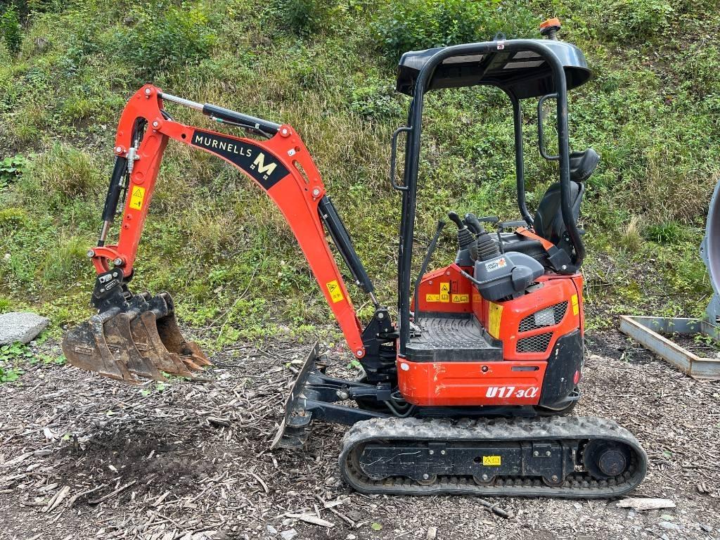 Kubota U 17-3 小型挖土機/掘鑿機<7t(小型挖掘機)