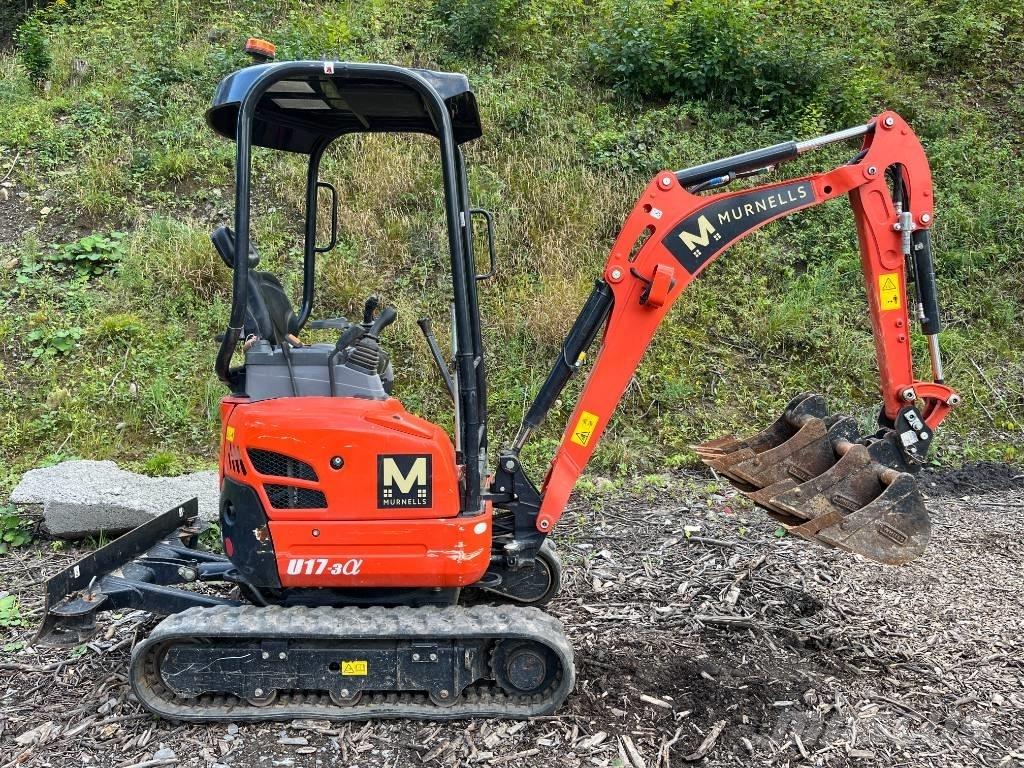 Kubota U 17-3 小型挖土機/掘鑿機<7t(小型挖掘機)