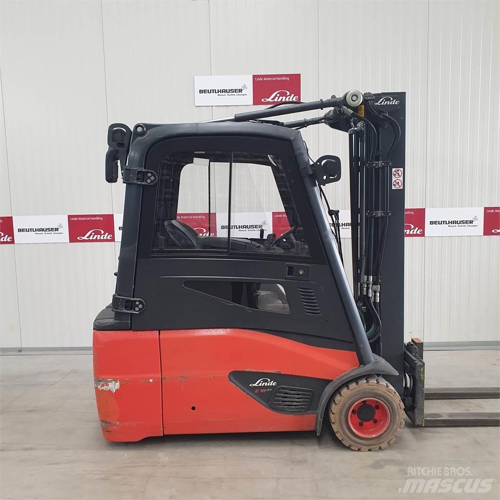 Linde E18L 電動堆高機