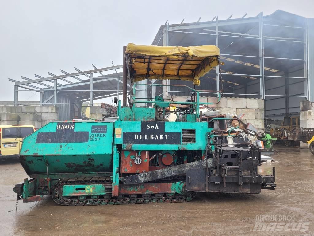 Vögele Super 1500 瀝青攤舖機/鋪路機