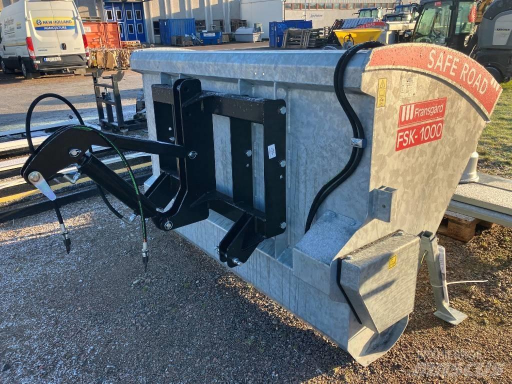 Fransgård FSK 1000 砂鹽撒布機