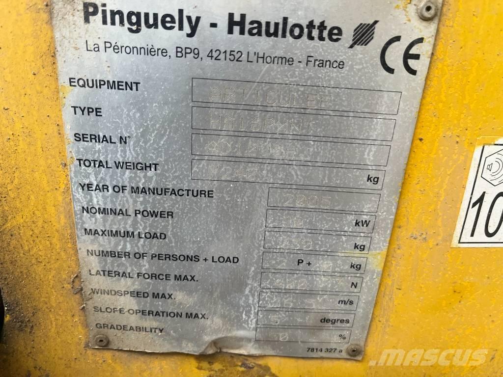Haulotte HA 16 PX NT 曲臂高空作業車