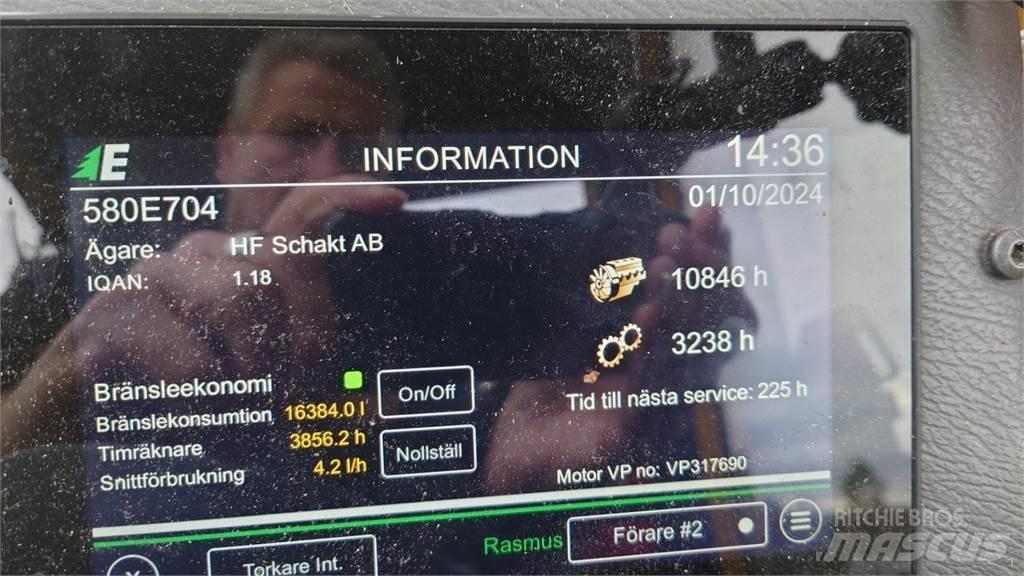 Eco Log 580E 收穫機