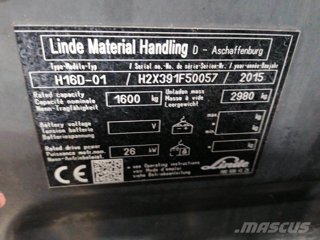 Linde H16D-01 柴油卡車