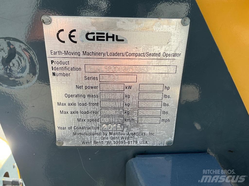 Gehl AL 540 輪胎式裝載機