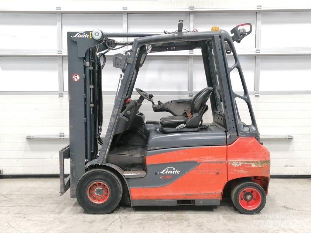 Linde E30-01 電動堆高機