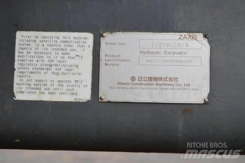 Hitachi ZX870 小型挖土機/掘鑿機<7t(小型挖掘機)
