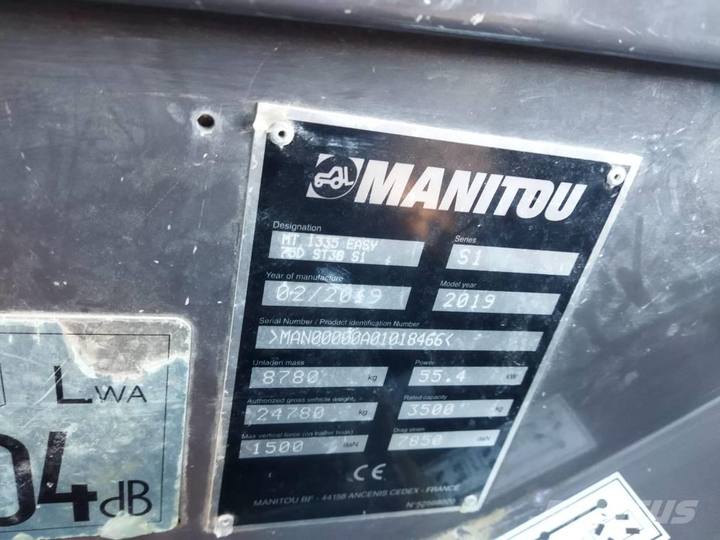 Manitou MT 1335 伸縮臂操作車