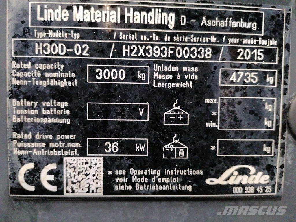 Linde H30D-02 柴油卡車