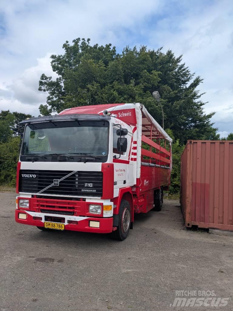 Volvo F 10 平板式/側卸式卡車