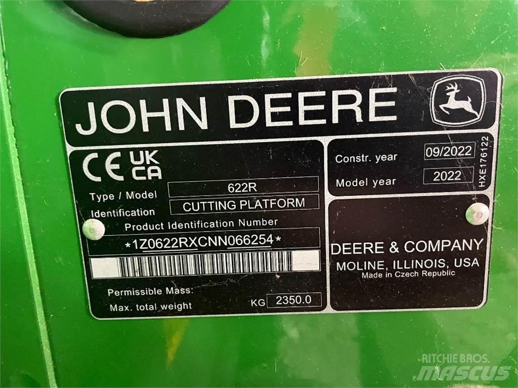 John Deere 622R 收穫機頭