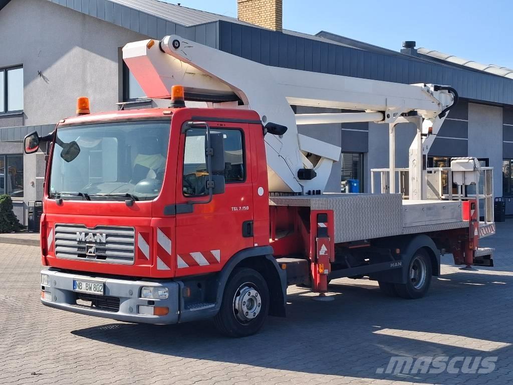 MAN TGL 7.150 伸縮臂高空作業車