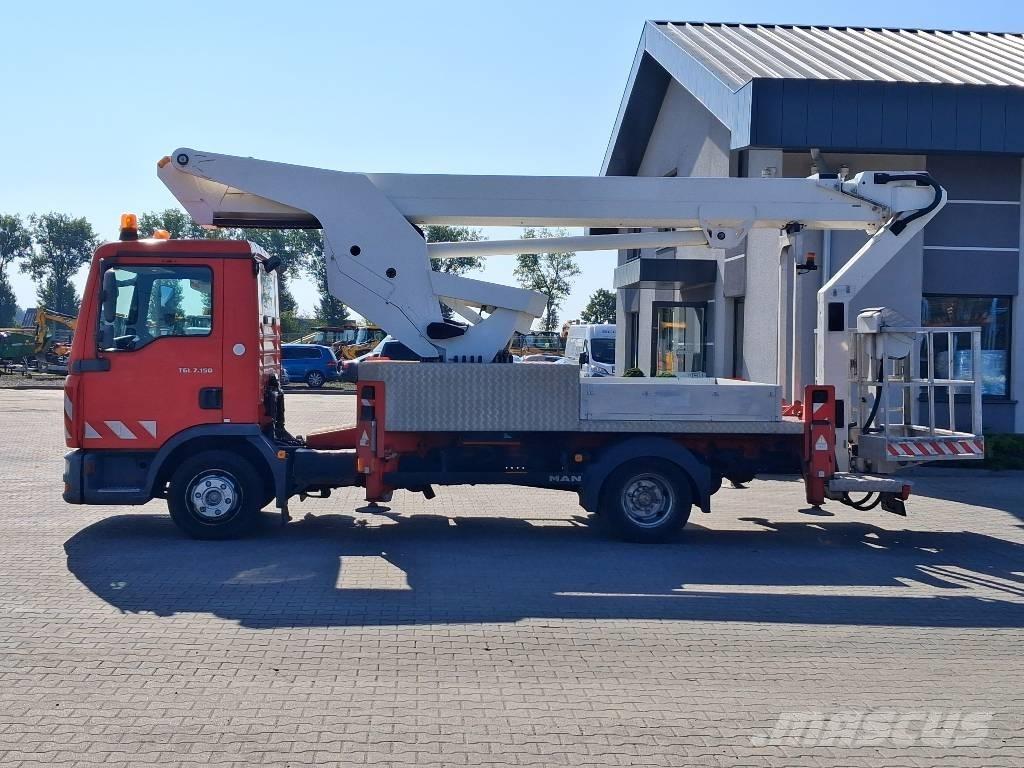 MAN TGL 7.150 伸縮臂高空作業車