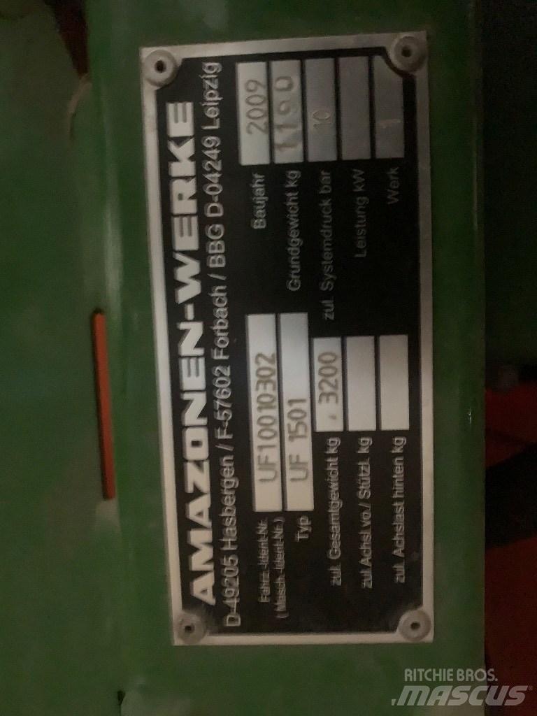 Amazone UF 1501 承載式噴霧機
