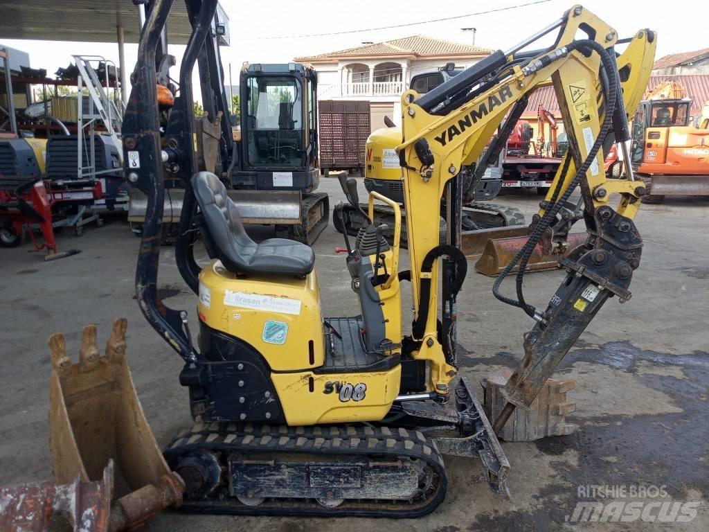 Yanmar SV08-1C 小型挖土機/掘鑿機<7t(小型挖掘機)