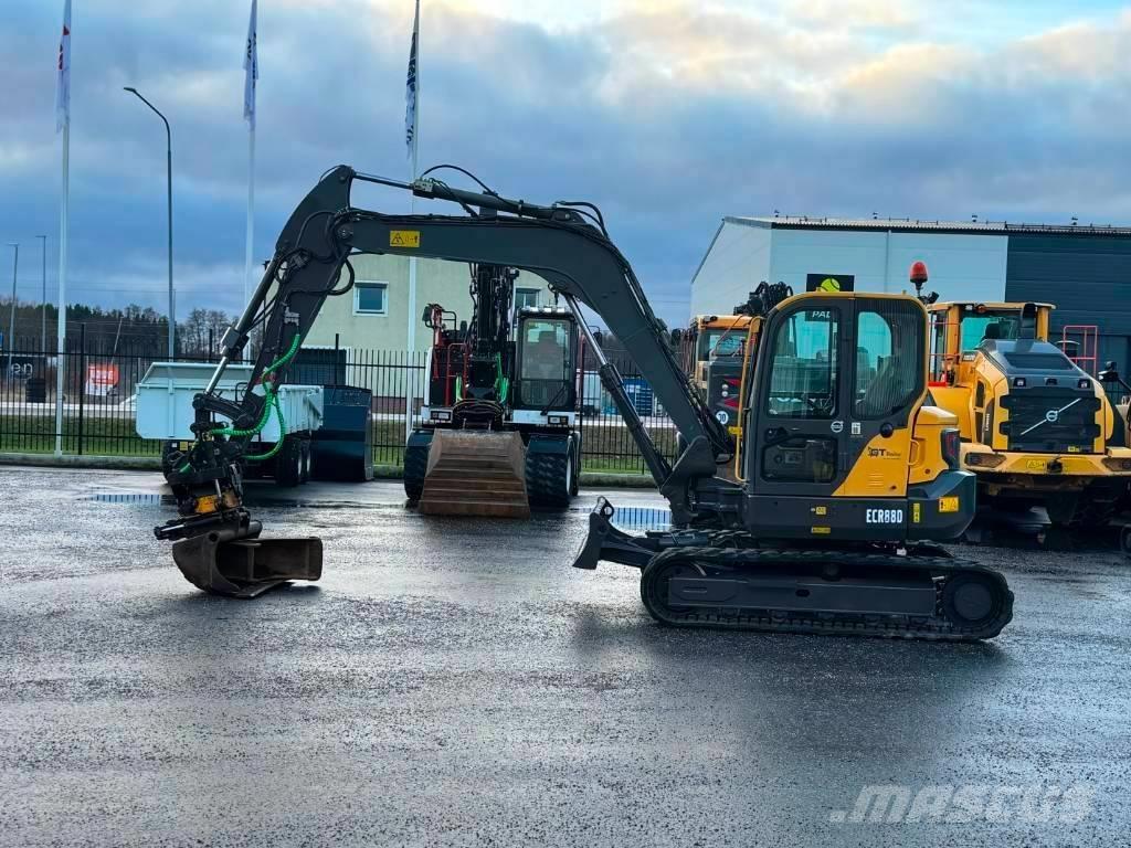 Volvo ECR 88 D 中型挖土機/掘鑿機/挖掘機 7t-12t