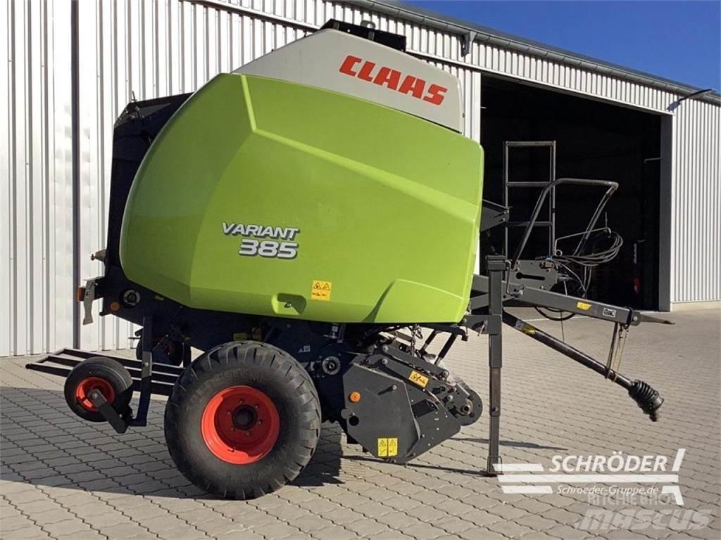 CLAAS VARIANT 385 圓型牧草打包機