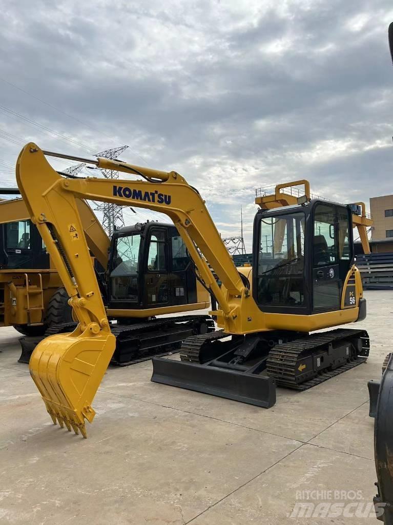 Komatsu PC 56 小型挖土機/掘鑿機<7t(小型挖掘機)
