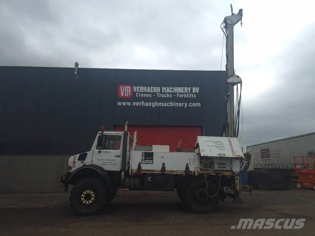 Unimog u 2150l38 鑽孔機