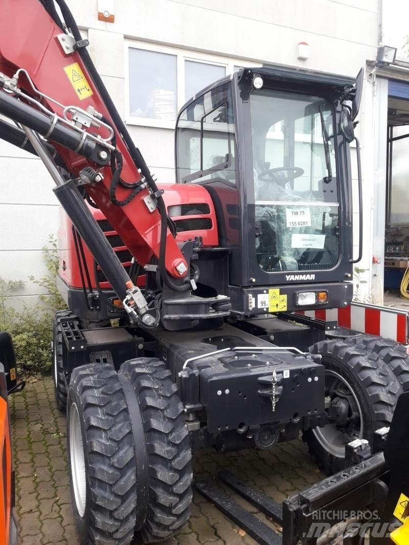 Yanmar B75W 旋轉式挖土機/掘鑿機/挖掘機