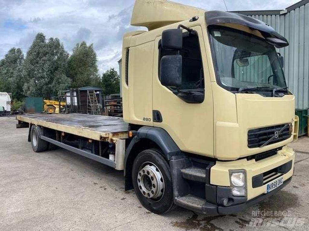 Volvo FL 280 平板式/側卸式卡車