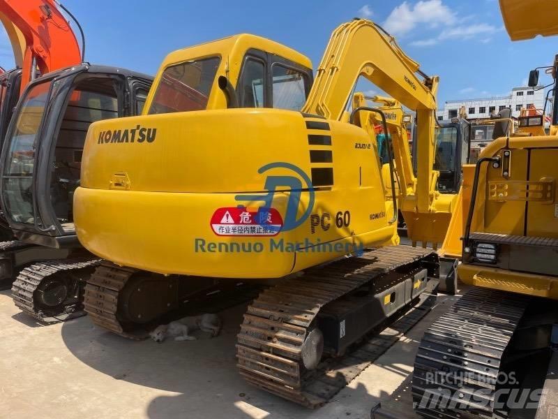 Komatsu PC 60 小型挖土機/掘鑿機<7t(小型挖掘機)