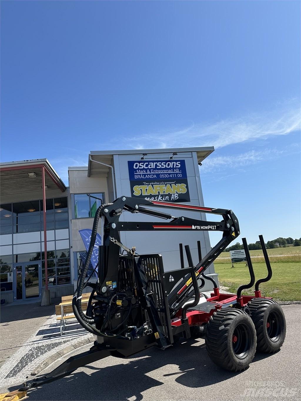 Mowi 1050WD 林業拖車