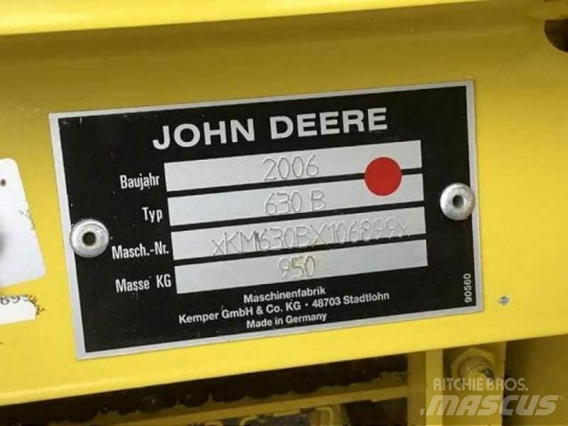 John Deere 630 B 聯合收穫機配件