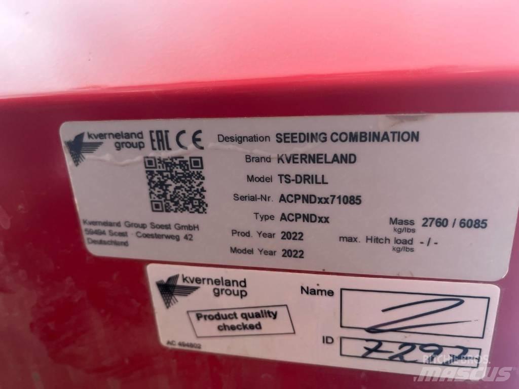 Kverneland TS-DRILL 鑽頭