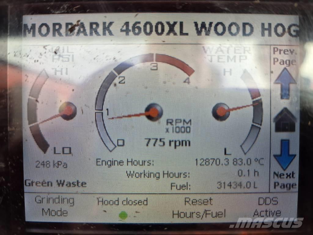 Morbark 4600 XLT 廢棄物撕碎機